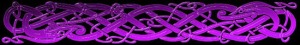 celtic purple divider